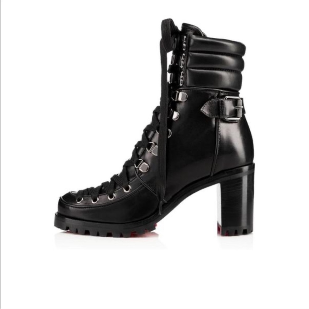 ISO Christian louboutin who runs bootie !! Size 37.5